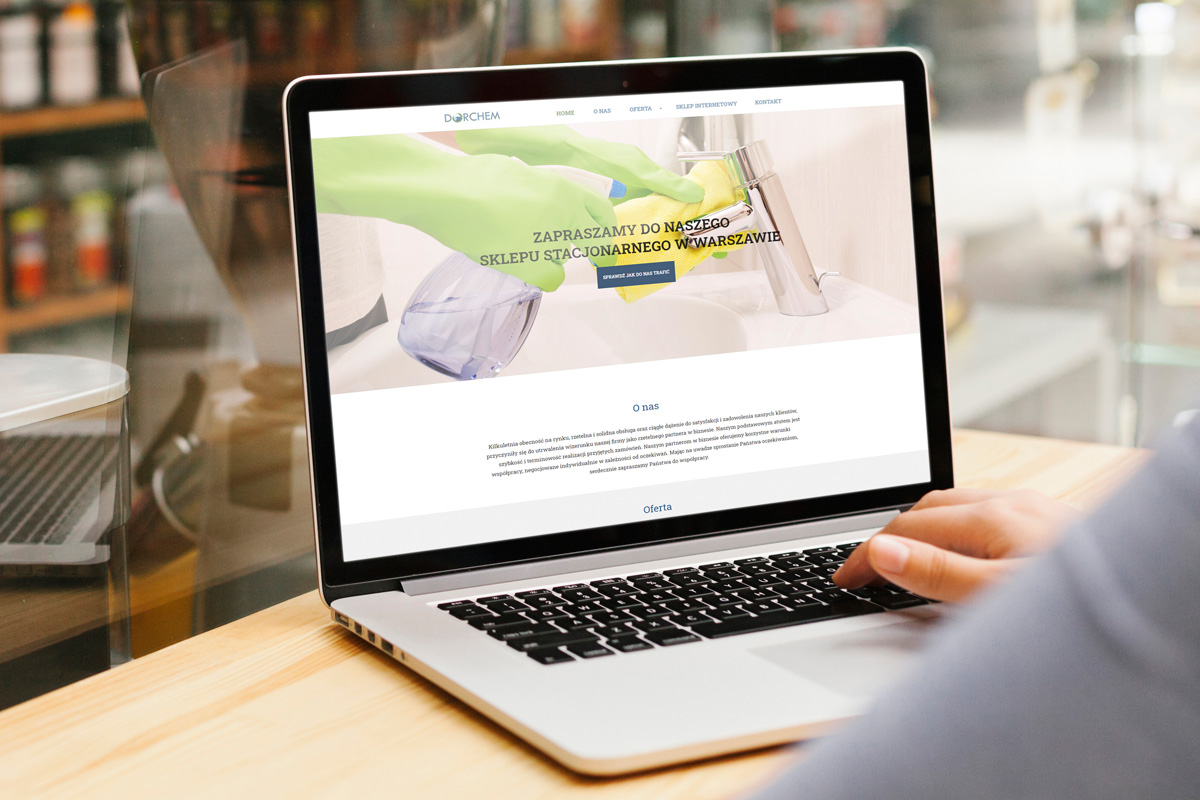 rainbow multimedia strona www portfolio dor-chem